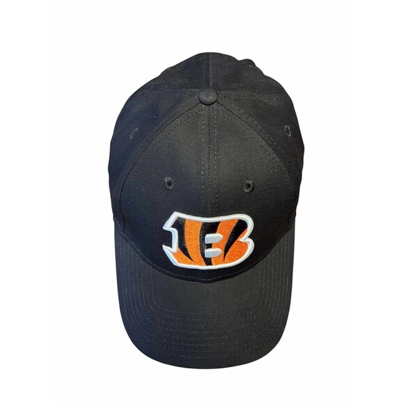 Cincinnati Bengals New Era 9FORTY Adjustable NFL Hat Black Strapback Cap Unisex - Picture 2 of 13